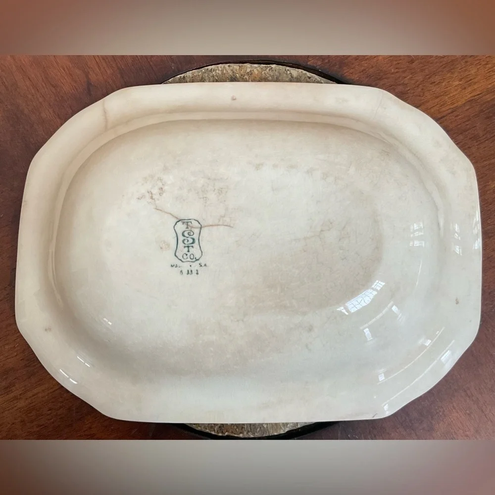 TST Heathertone 2 PC. Serving Plate & Vegetable Bowl